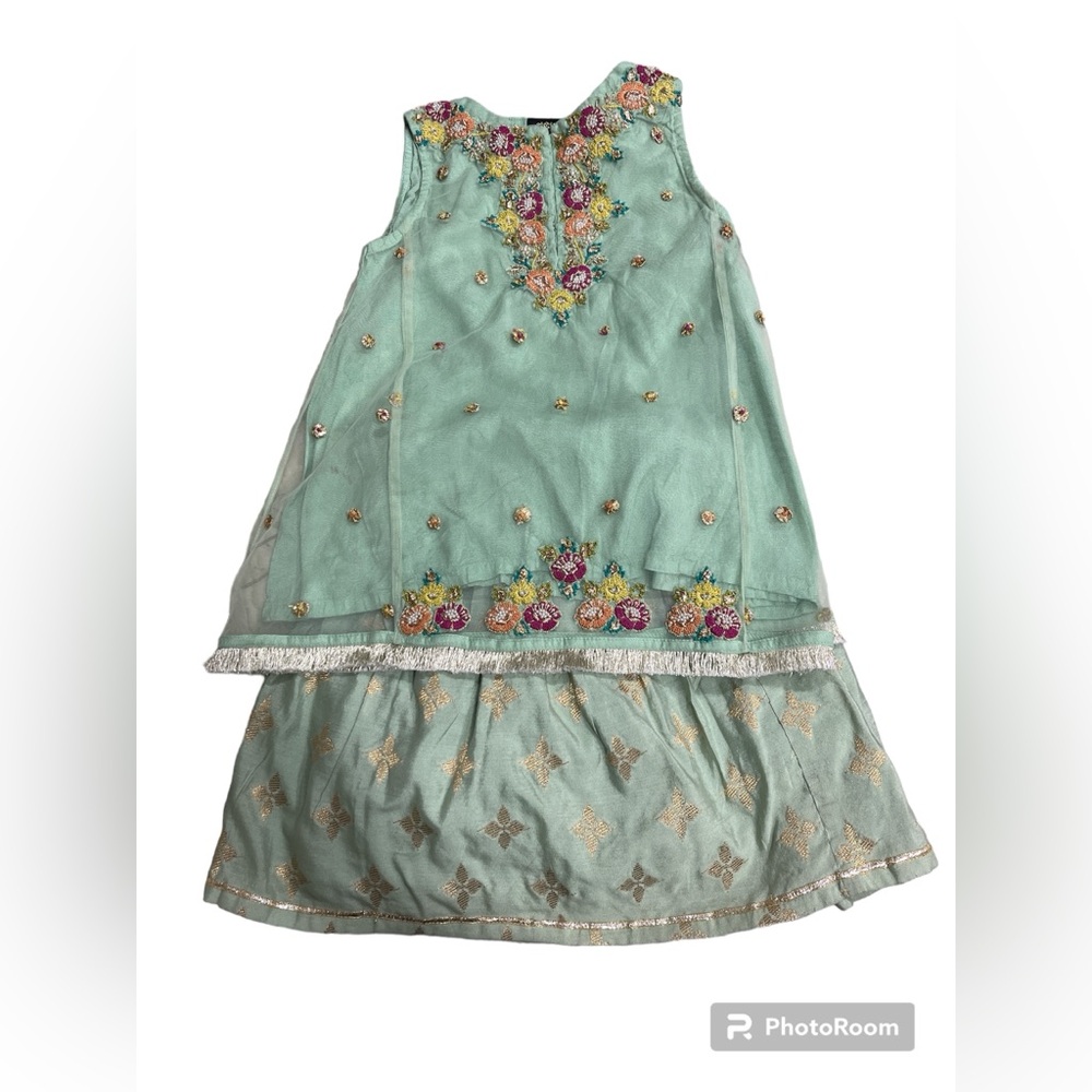 Kids Pakistani sharara suit